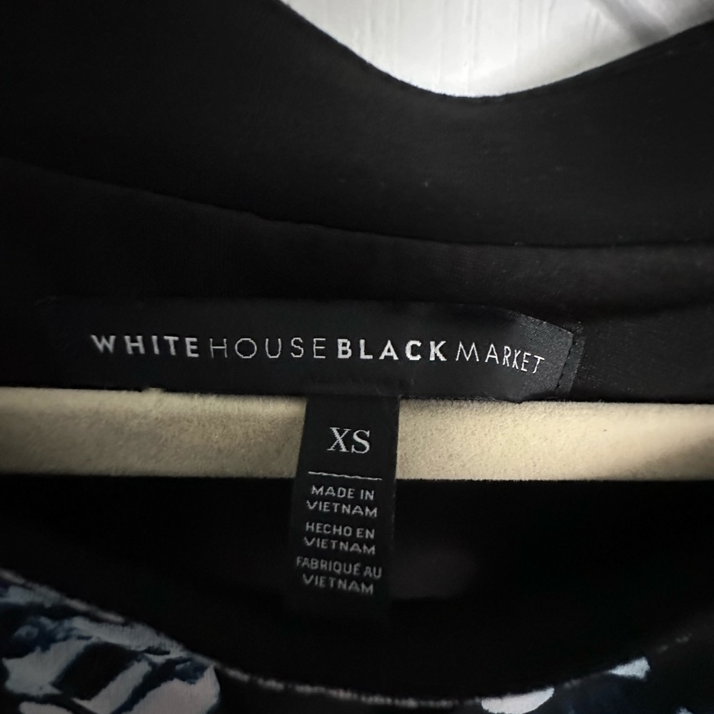 WHBM NWOT Multi-Colored Cold Shoulder Dress. Stunning! - Picture 5 of 15
